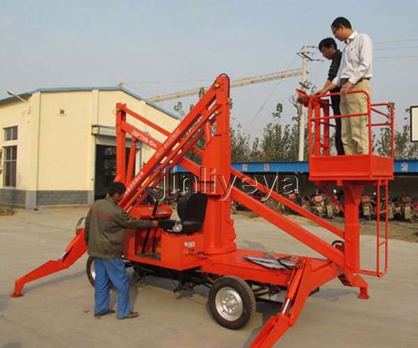 Articulated lift